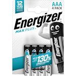 Energizer Max Plus AAA/LR03/E92 1,5V Batterij blister 4st