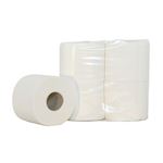 Toiletpapier 2-laags 10x4, naturel supersoft, 400 vel