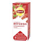 Lipton FGS Zwarte Thee Aardbei 1,6gr