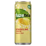 Fuze Tea Sparkling Black Tea *sleek* s.blik 33cl