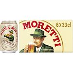 Birra Moretti 4,6% 4x6-pack s.blik 33cl