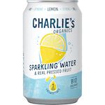 Charlie's Organics Sparkling Lemon (BIO) s.blik 33cl