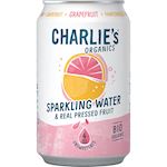 Charlie's Organics Sparkling Grapefruit (BIO) s.blik 33cl
