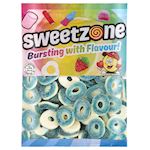 Sweetzone Sour Blue Raspberry Rings zak 1kg