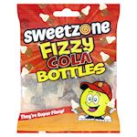 Sweetzone Fizzy Cola Bottles zakje 90gr