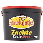 Harlekijntjes Zachte Zoete Drop emmer 7kg