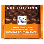 Ritter Sport NS Melk Honing Zout Amandel tablet 100gr