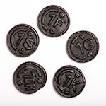 K&H Liquorice Coins zak 1kg