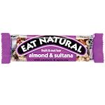 Eat Natural Fruit & Nut Almond & Sultana reep 50gr