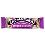 Eat Natural Fruit & Nut Almond & Sultana reep 40gr