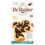 De Ruijter Chocolade Vlokfeest Puur & Wit pak 300gr