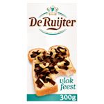 De Ruijter Chocolade Vlokfeest Puur & Wit pak 300gr