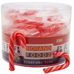 Holland Foodz Candy Canes Mini rood wit 5gr