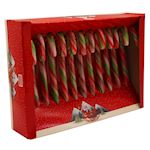 Holland Foodz Candy Canes Rood Wit Groen 12st 144gr