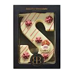 Beautiful Chocolate Luxe Letter Wit 220gr