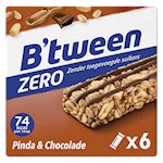 Hero B'tween Zero Pinda & Chocolade 6-pack 20gr