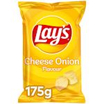 Lay's Chips Cheese Onion zak 175gr