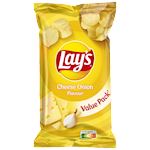 Lay's Chips Cheese Onion zak 275gr