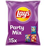 Lay's Party Mix 3 soorten 15st zak 412,5gr