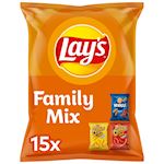 Lay's Family Mix 3 soorten 15st zak 315gr