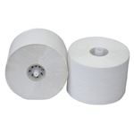Toiletpapier Doppenrol 1-laags, wit, 150m x 10cm